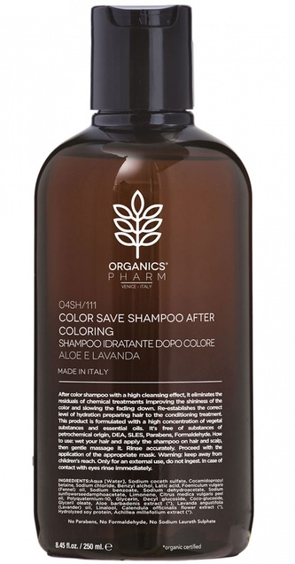 ORGANICS PHARM Color Save Shampoo After Coloring 250ml