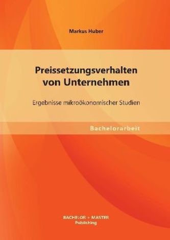 Preissetzungsverhalten von Unternehmen