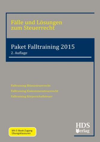Paket Falltraining 2015, 3 Bde.