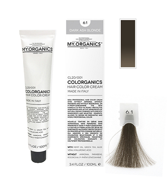 MY.ORGANICS Colorganics 100ml - 6.1 Dark Ash Blonde