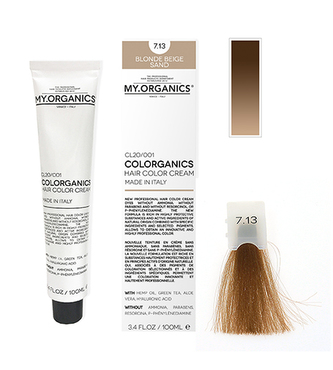 MY.ORGANICS Colorganics 100ml - 7.13 Blonde Beige Sand