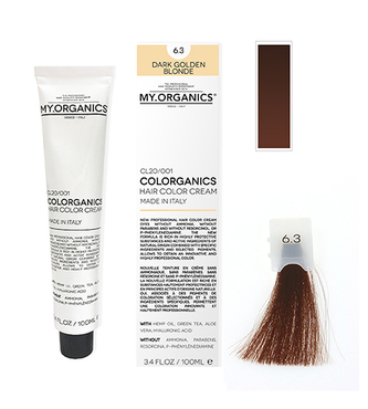 MY.ORGANICS Colorganics 100ml - 6.3 Dark Golden Blonde