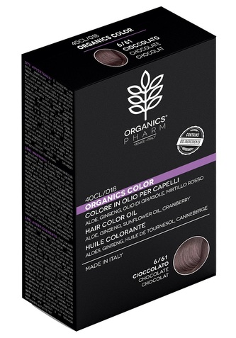 ORGANICS PHARM Organics Color Hair Color Oil 122ml - 6/61 Chocolate
