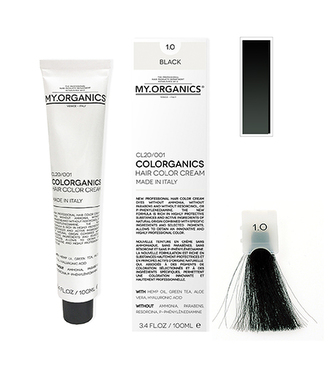 MY.ORGANICS Colorganics 100ml - 1.0 Black