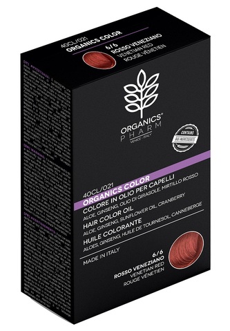ORGANICS PHARM Organics Color Hair Color Oil 122ml - 6/6 Venetian Red