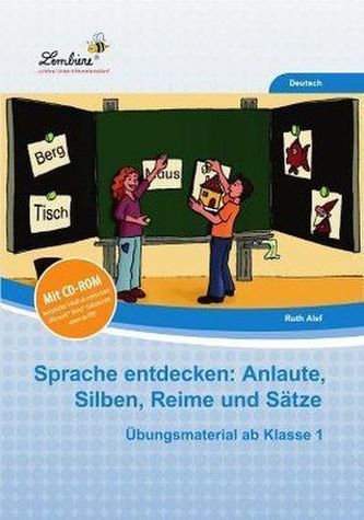 Sprache entdecken: Anlaute, Silben, Reime und Sätze, m. CD-ROM