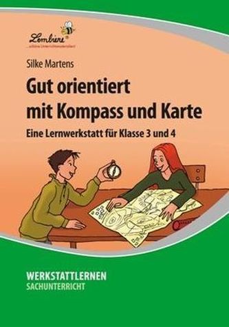 Gut orientiert mit Kompass und Karte