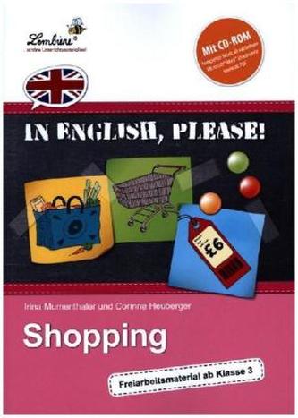 In English, please! Shopping, m. CD-ROM
