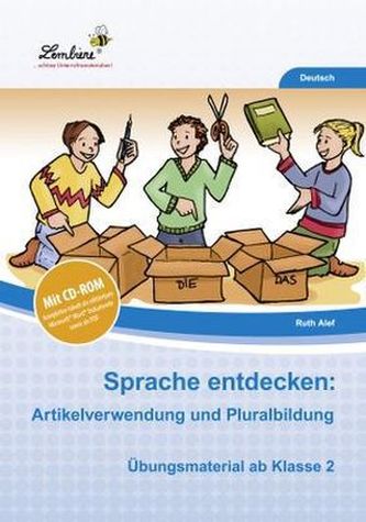 Sprache entdecken: Artikelverwendung und Pluralbildung, m. CD-ROM