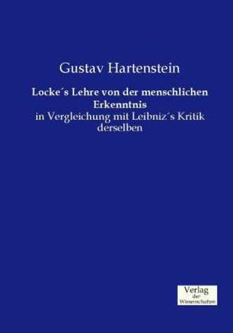 Lockes Lehre von der menschlichen Erkenntnis