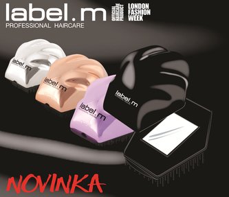 label.m Detangling Brush - Silver/kartáč na rozčesání stříbrný