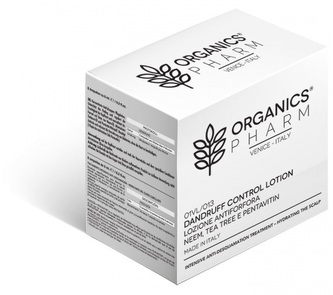 ORGANICS PHARM Dandruff Control Lotion 6 Vials