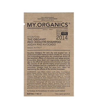 MY.ORGANICS The Organic Pro-Keratin Shampoo Argan And Avocado 7ml