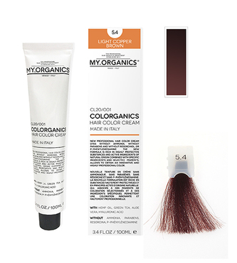 MY.ORGANICS Colorganics 100ml - 5.4 Light Copper Brown