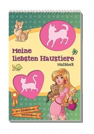 Meine liebsten Haustiere, Malblock
