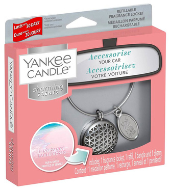 Yankee Candle Charming Scents set Geometric vůně do auta Pink Sands