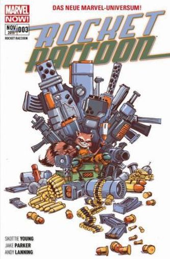Rocket Raccoon - Krawall im All