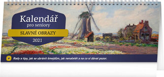 Stolní kalendář Kalendář pro seniory 2021