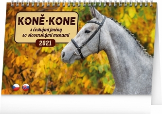 Stolní kalendář Koně – Kone CZ/SK 2021