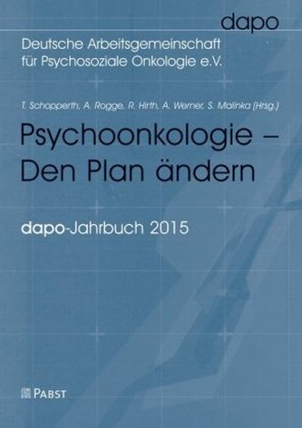 Psychoonkologie - Den Plan ändern