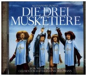 Die drei Musketiere, 2 Audio-CDs