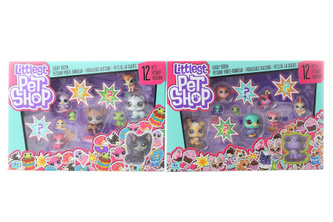 Littlest Pet Shop Velké balení 12 ks zvířátek s překvapením