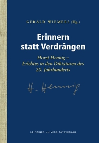 Erinnern statt Verdrängen