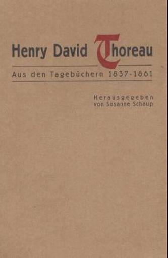 Aus den Tagebüchern 1837-1861