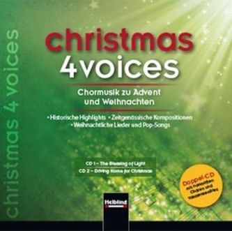 christmas 4 voices, 2 Audio-CDs
