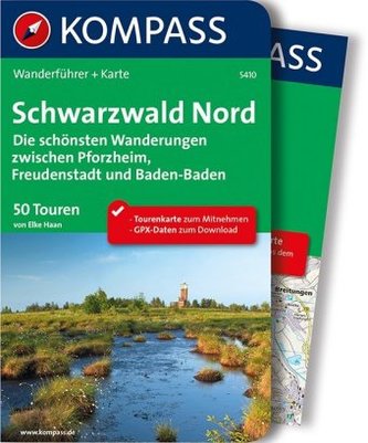 Kompass Wanderführer Schwarzwald, Nord