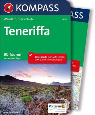 Kompass Wanderführer Teneriffa
