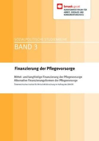 Finanzierung der Pflegevorsorge