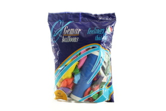 Balonky s potiskem 100 ks + pumpa