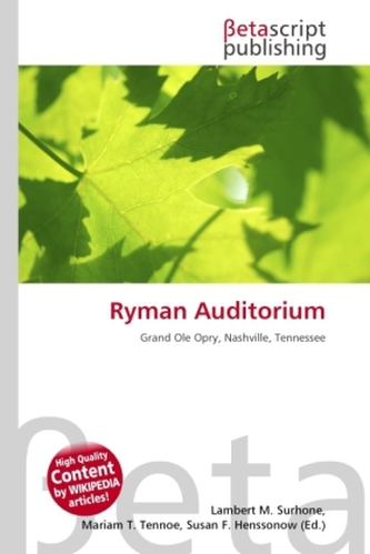 Ryman Auditorium