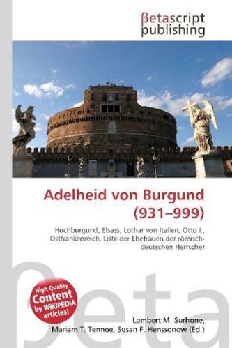 Adelheid von Burgund (931 999)