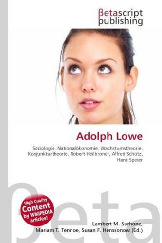 Adolph Lowe
