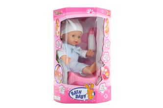 Panenka miminko čurací - modrá