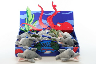 Plyš Delfín klíčenka 1ks