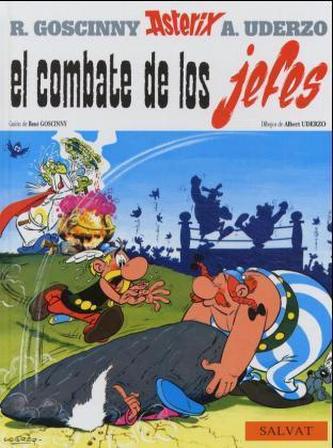 Asterix - El combate de los jefes. Der Kampf der Häuptlinge, spanische Ausgabe