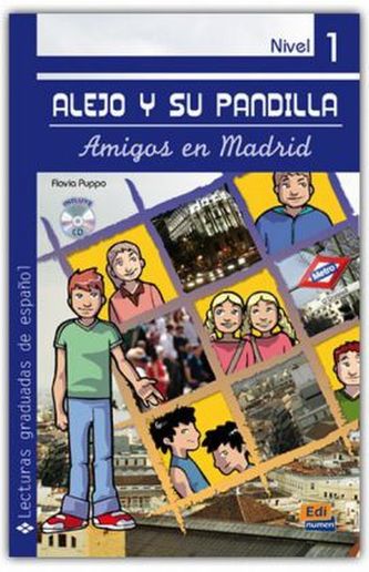 Alejo y su pandilla: Amigos en Madrid, m. Audio-CD