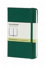 Moleskine Notizbuch, Pocket, A6, blanko, grün