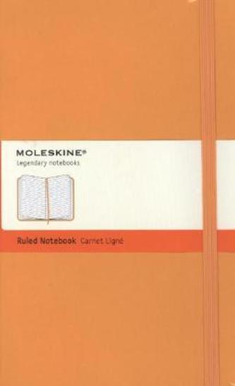 Moleskine Notizbuch, Large, A5, liniert, orange