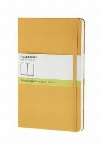 Moleskine Notizbuch, Large, A5, blanko, orange