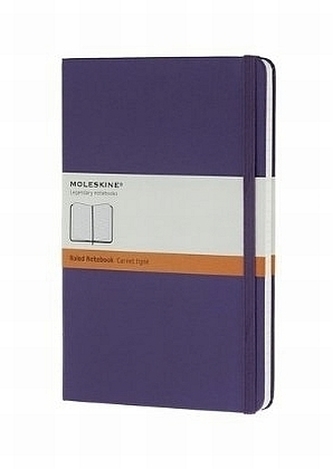 Moleskine Notizbuch, Large, A5, liniert, violett