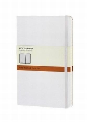 Moleskine Notizbuch, Large, A5, liniert, weiss