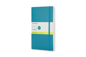 Moleskine Zápisník modrozelený S, čistý, měkký