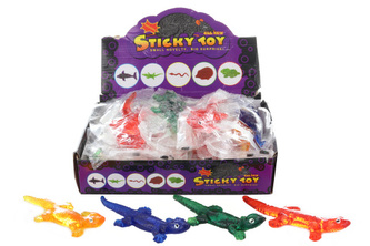 Gumová lepící ještěrka 36/bal