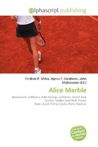 Alice Marble
