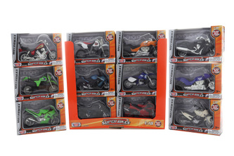 Kovový model motorky 1:18 (1 kus)