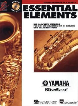 Essential Elements, für Tenorsaxophon in B, m. Audio-CD. Bd.2